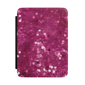 Magenta Glitter Kindle Case