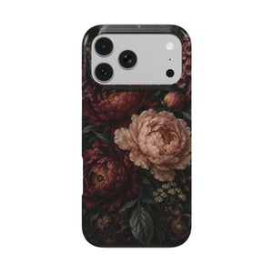 Moonlit Peony Garden Phone Case