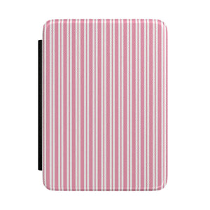 Pink Candy Stripe Kindle Case