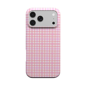 Pink Gingham Phone Case