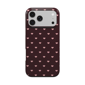 Pink Hearts Phone Case