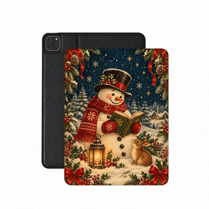 Reading Snowman iPad Case