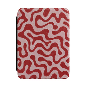 Retro Squiggle Kindle Case
