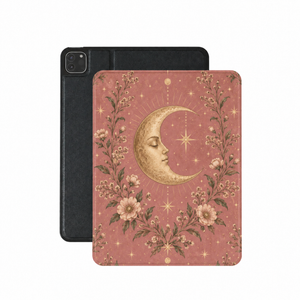 Rose Crescent Moon iPad Case