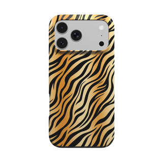Tiger Stripe phone case – MagSafe iPhone case, front view