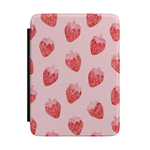 Watercolour Strawberry Kindle Case