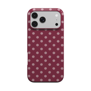 Wine Polka Dot Phone Case