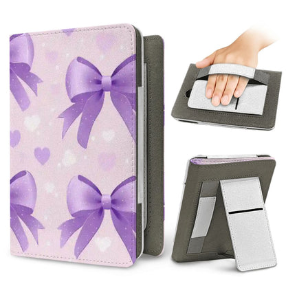 Lilac Bows & Hearts Kindle case for Kindle Paperwhite, view 2
