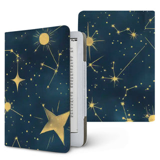 Celestial Star Chart Kindle case, printed front and back, fits Kindle Paperwhite 6.8 and 7 inch and Colorsoft