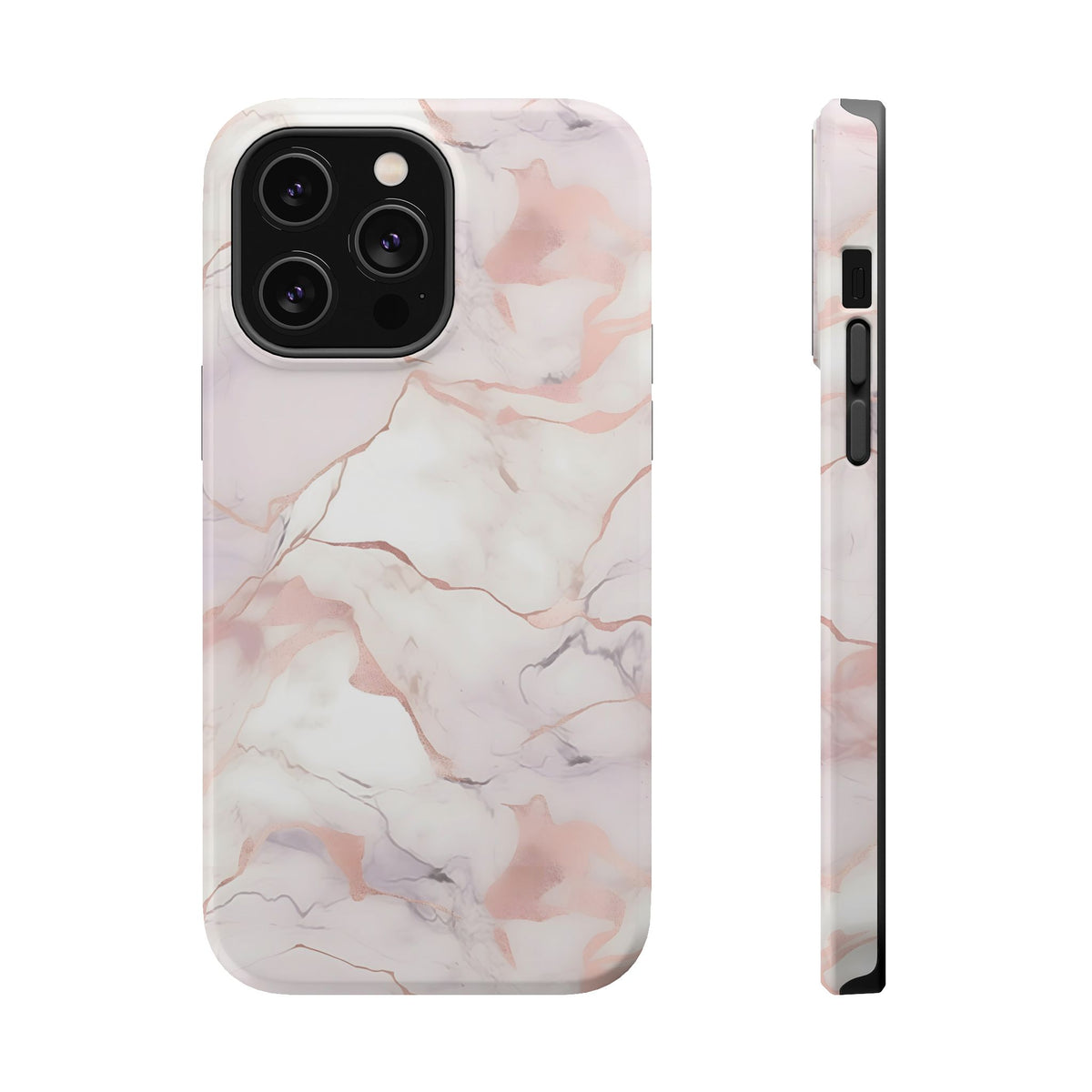 Blush marble MagSafe iPhone case — view 17