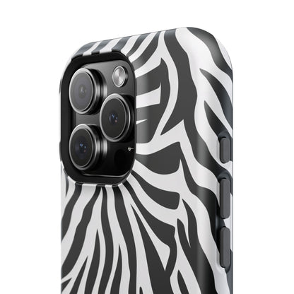 Zebra Stripe Phone Case — MagSafe Compatible
