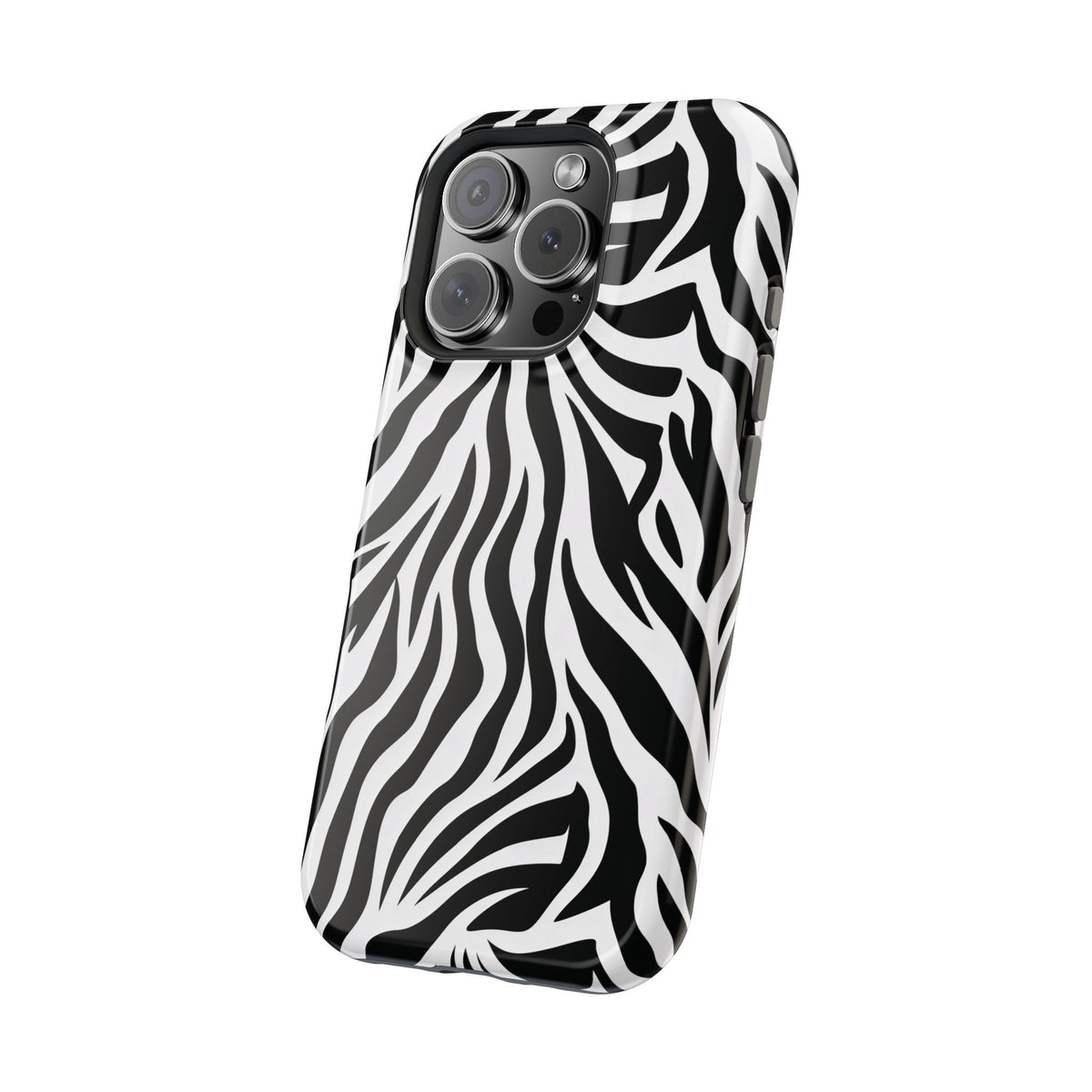 Zebra Stripe Phone Case — MagSafe Compatible