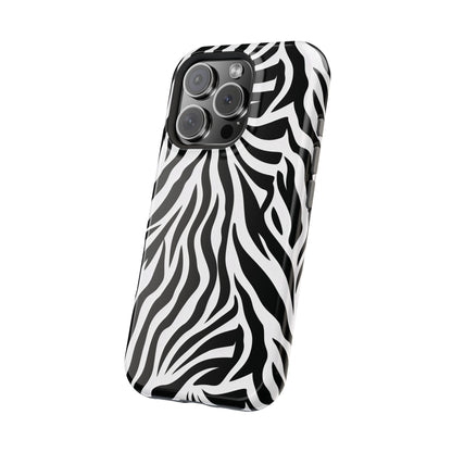 Zebra Stripe Phone Case — MagSafe Compatible