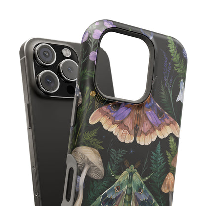 Forest Witch Moth Phone Case — MagSafe Compatible