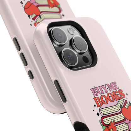 Book Stack Sticker MagSafe case, BookTok aesthetic