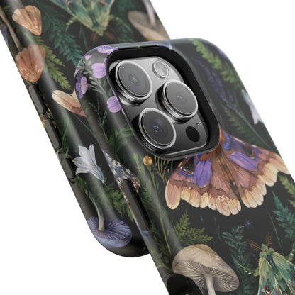 Forest Witch Moth Phone Case — MagSafe Compatible