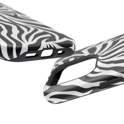 Zebra Stripe Phone Case — MagSafe Compatible