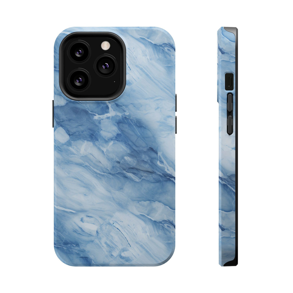 Blue marble MagSafe iPhone case — view 11