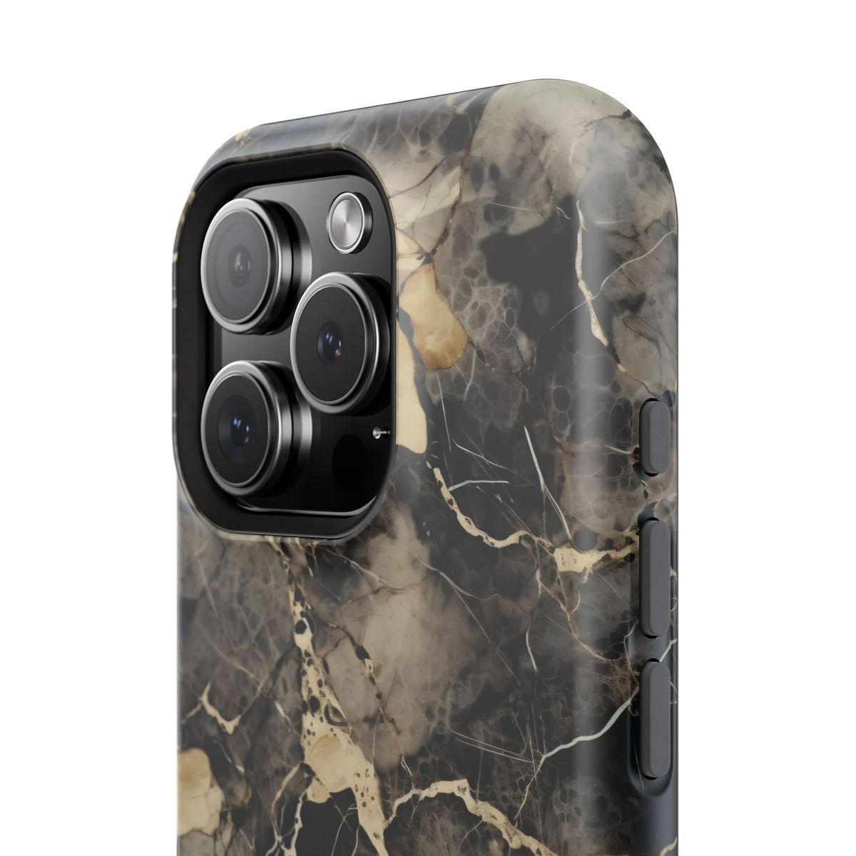 Black and gold marble MagSafe iPhone case — view 26