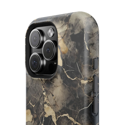 Black and gold marble MagSafe iPhone case — view 26