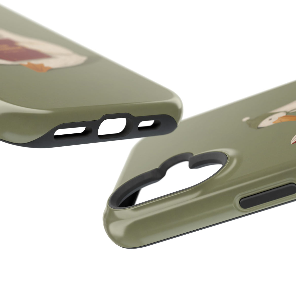 Reading Duck Phone Case — MagSafe Compatible