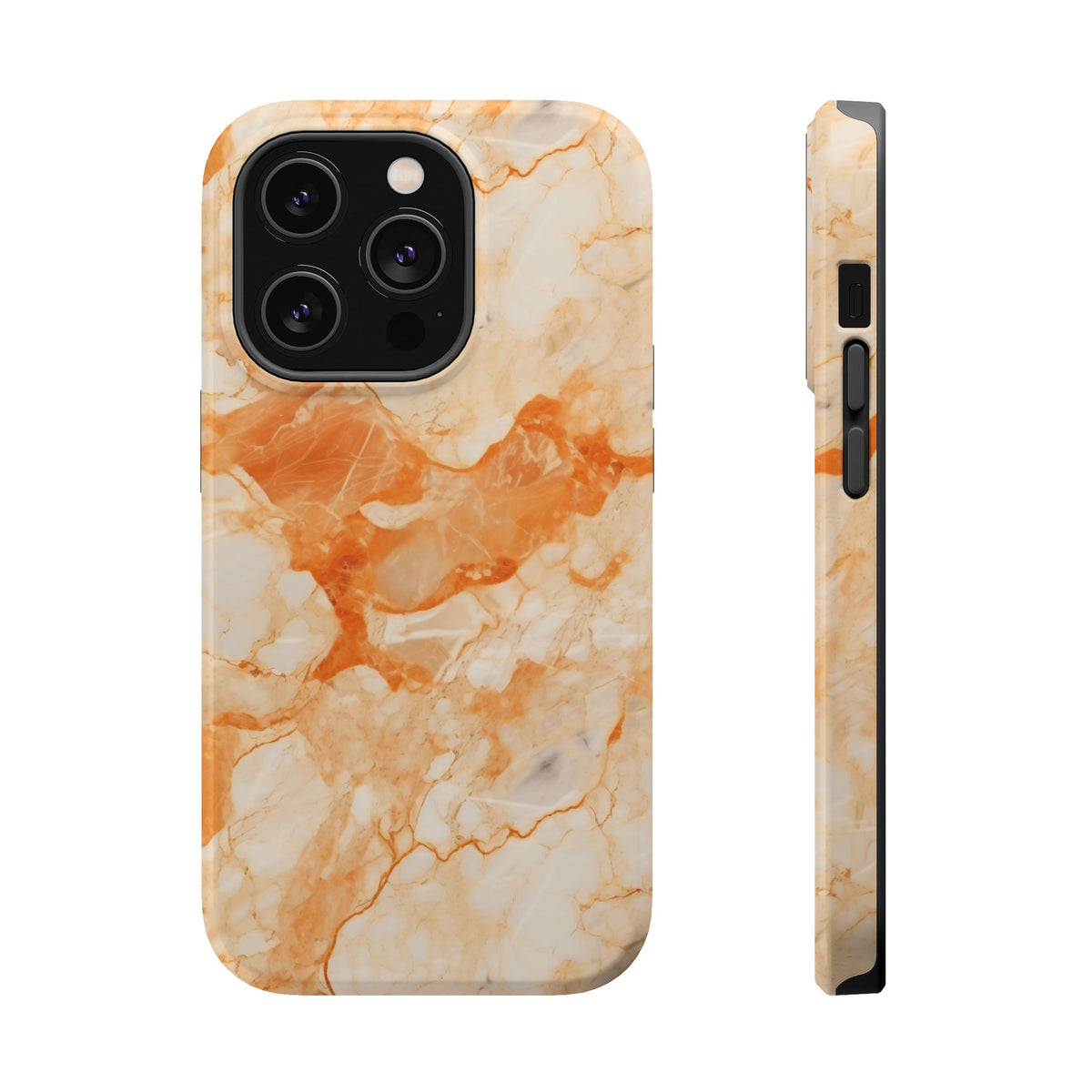Apricot marble MagSafe iPhone case — view 14