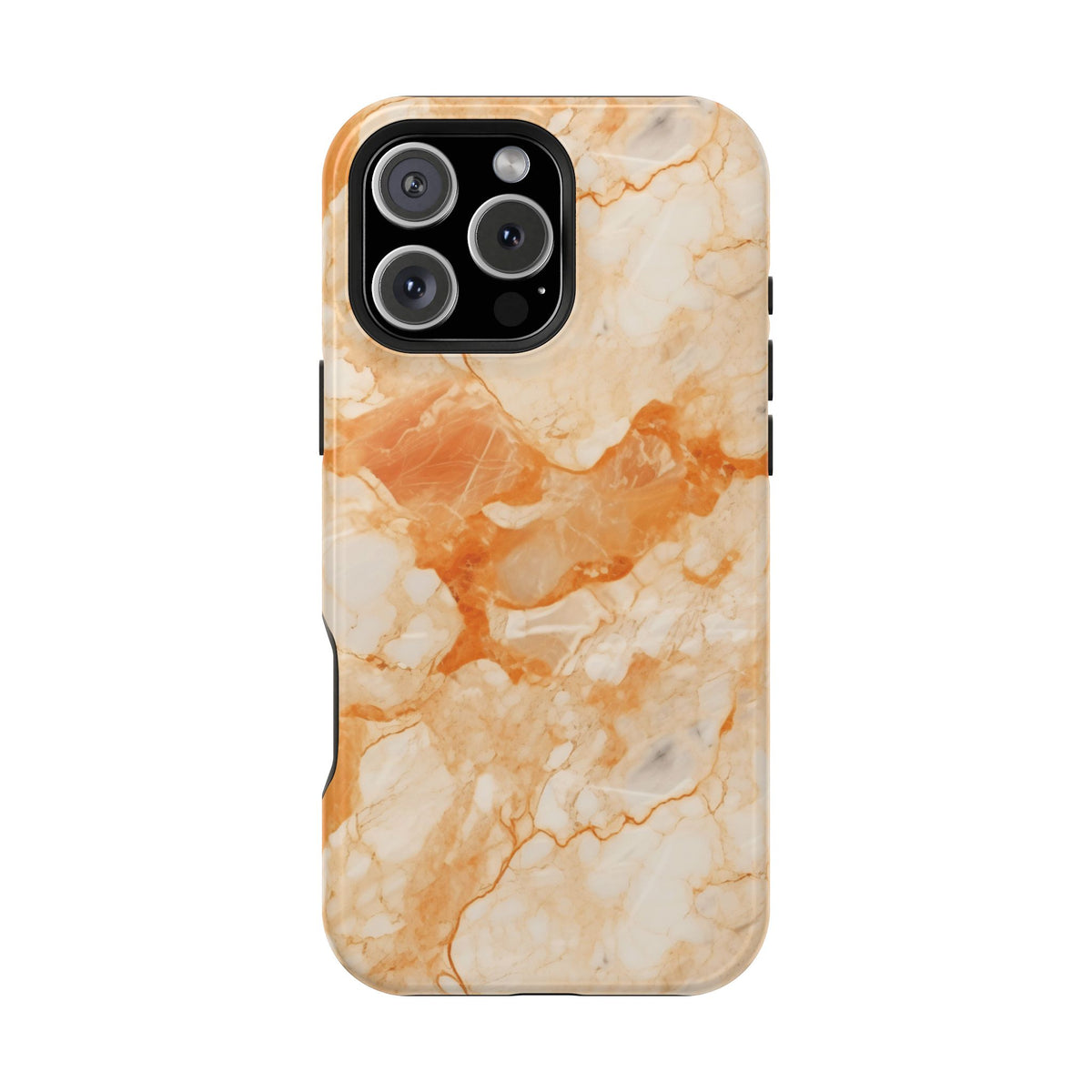 Apricot marble MagSafe iPhone case — view 26