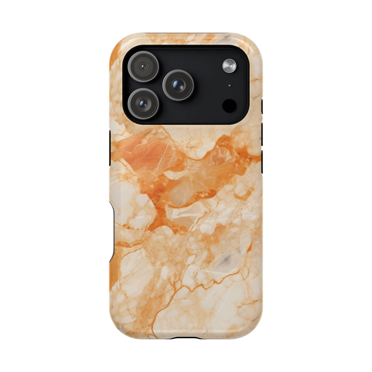 Apricot marble MagSafe iPhone case — view 28