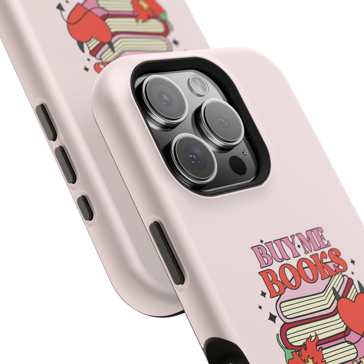 Book Stack Sticker MagSafe case for iPhone 16
