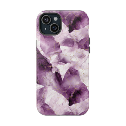 Amethyst marble MagSafe iPhone case — view 24