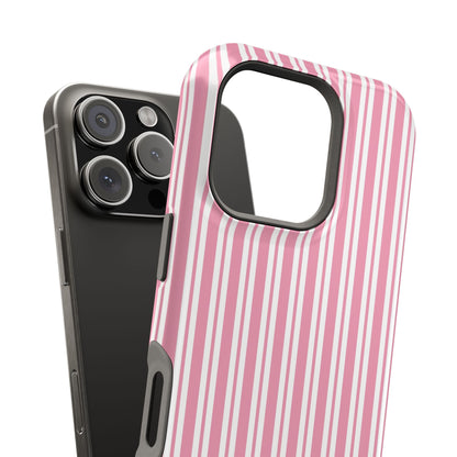 Bubblegum stripe iPhone case, glossy