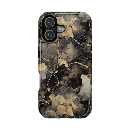Black and gold marble MagSafe iPhone case — view 19
