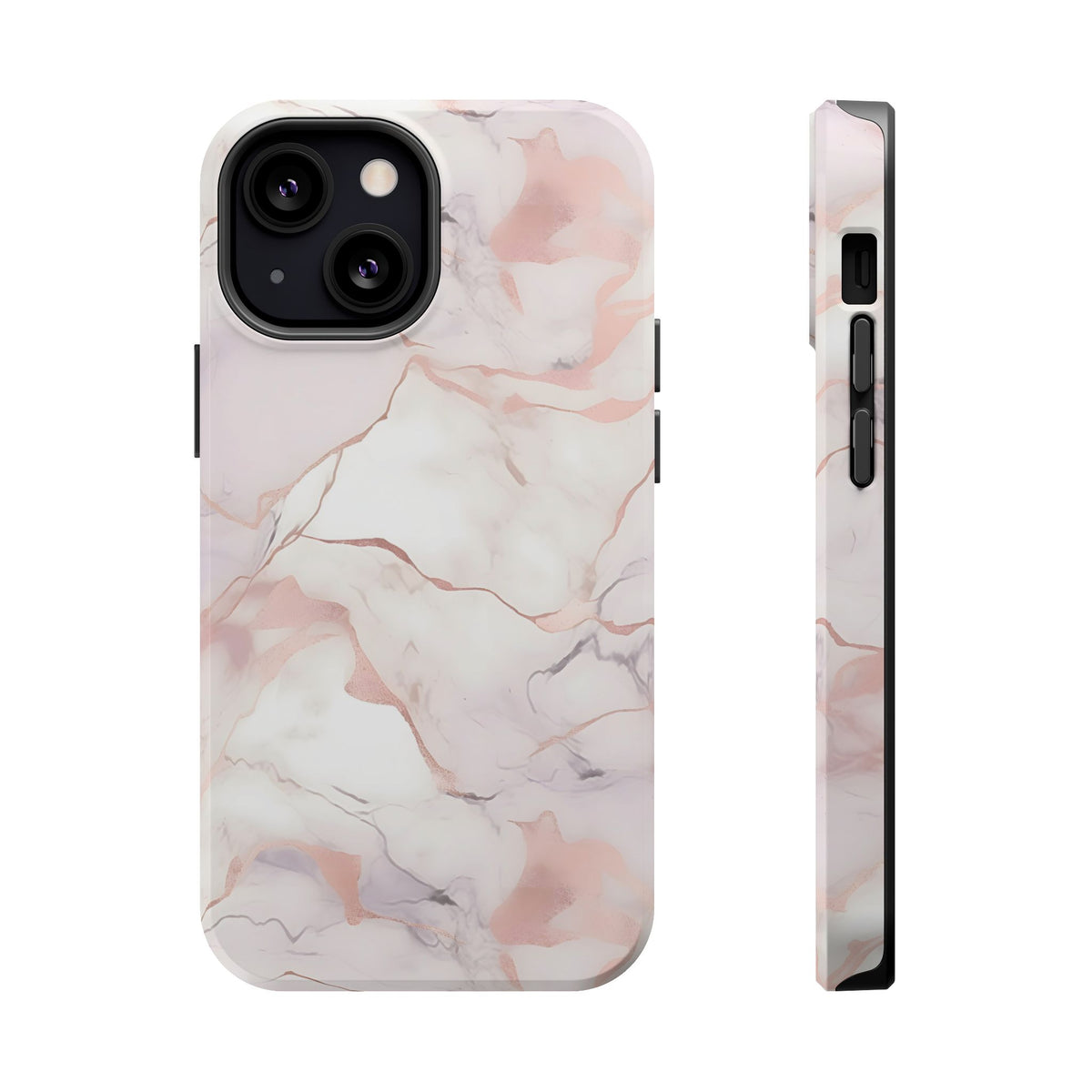 Blush marble MagSafe iPhone case — view 19
