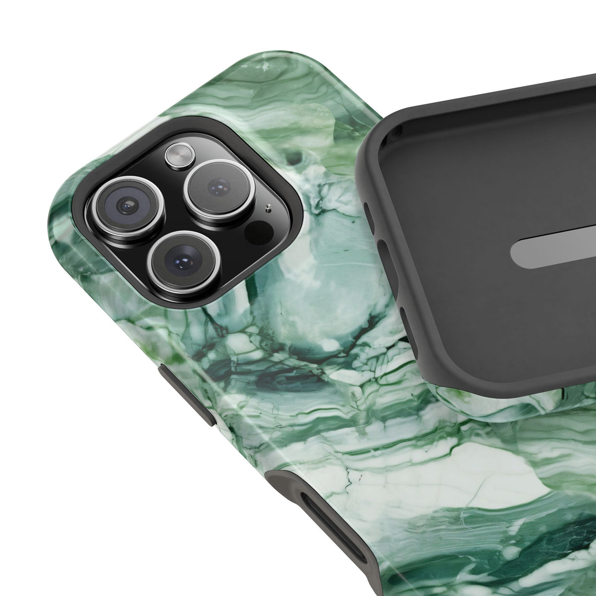 Jade marble MagSafe iPhone case — view 3