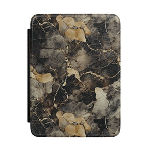 Black & Gold Marble Kindle Case