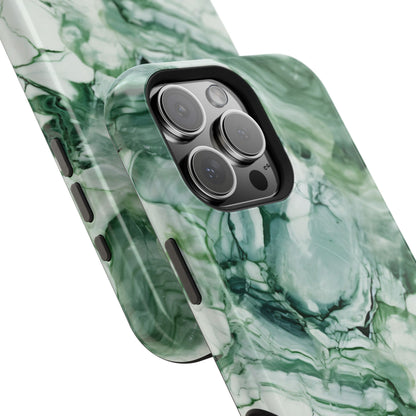 Jade marble MagSafe iPhone case — view 10