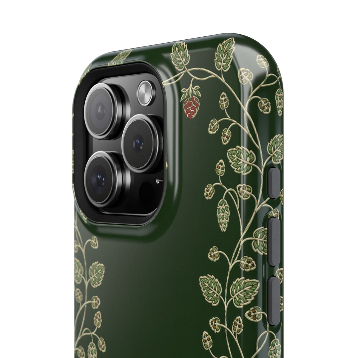 Hop Vine Wreath case with black TPU inner lining visible