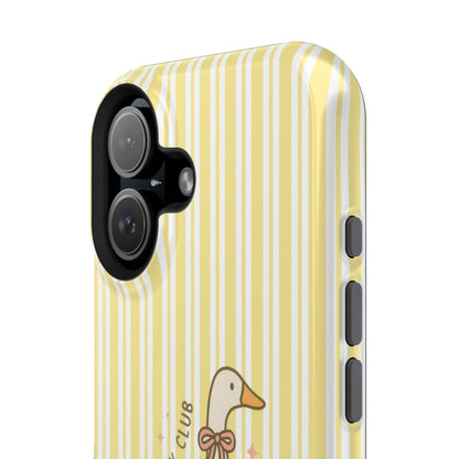Reading Goose Phone Case — MagSafe Compatible