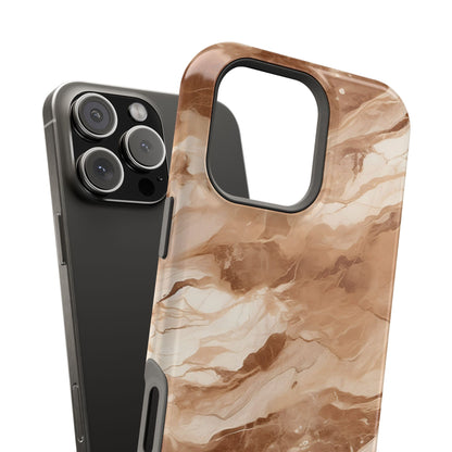 Caramel marble MagSafe iPhone case — view 42