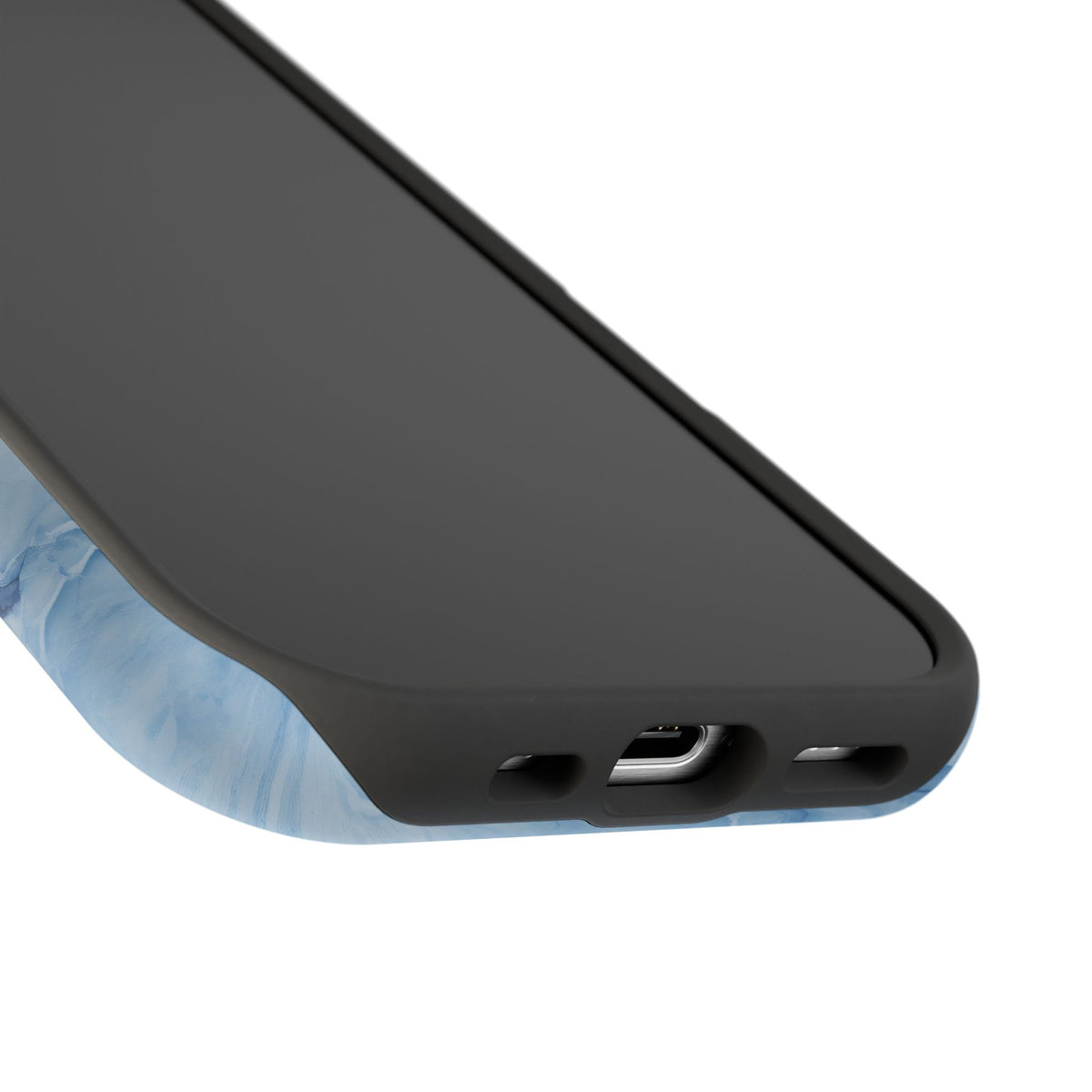 Blue marble MagSafe iPhone case — view 27