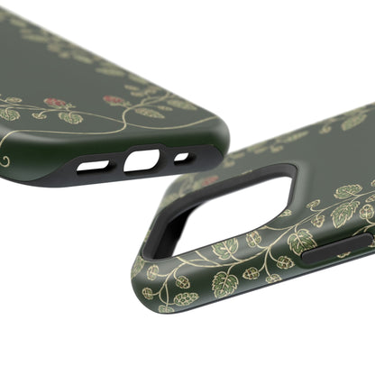 Hop Vine Wreath MagSafe case for iPhone 15