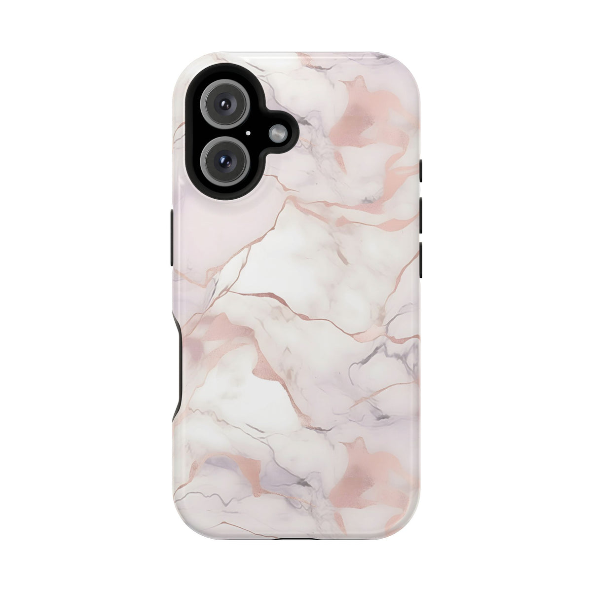 Blush marble MagSafe iPhone case — view 12