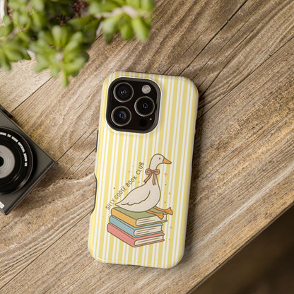 Reading Goose Phone Case — MagSafe Compatible