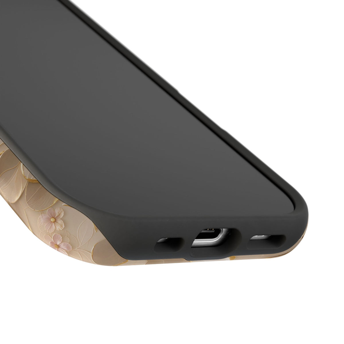 Gilded Magnolia Phone Case — MagSafe Compatible