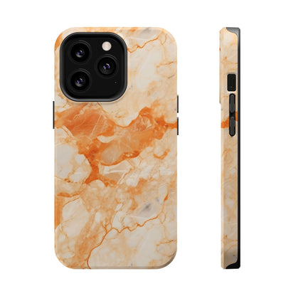 Apricot marble MagSafe iPhone case — view 19