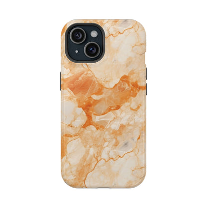 Apricot marble MagSafe iPhone case — view 21