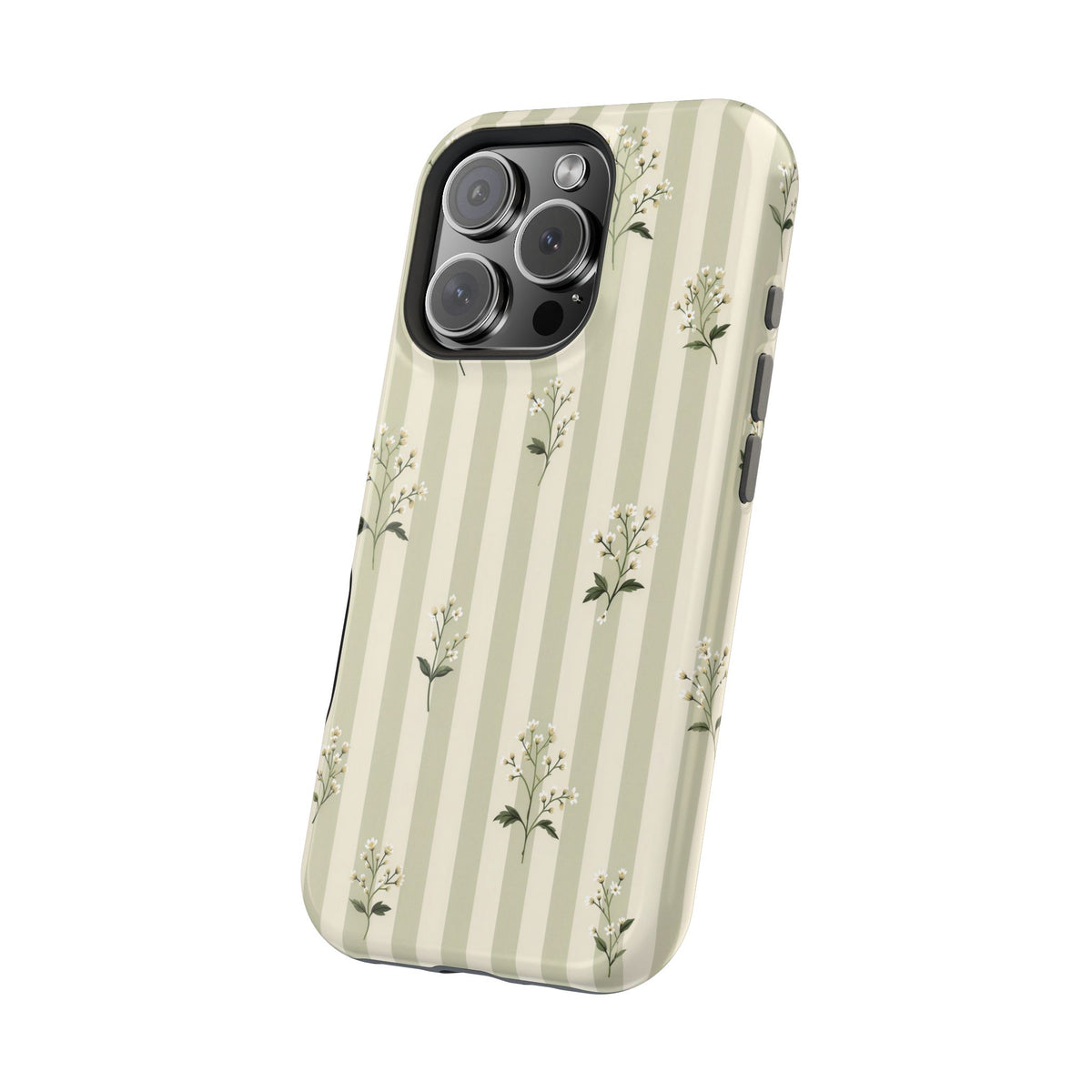 Wildflower Stripe Phone Case — MagSafe Compatible