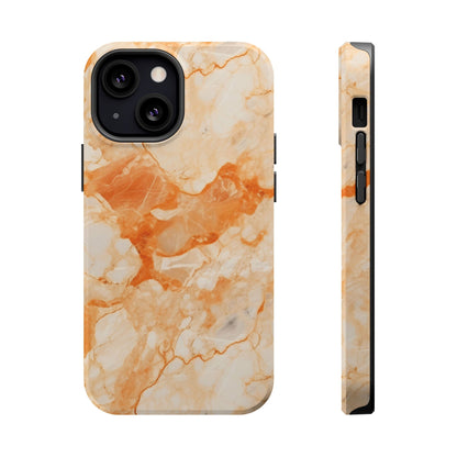 Apricot marble MagSafe iPhone case — view 18