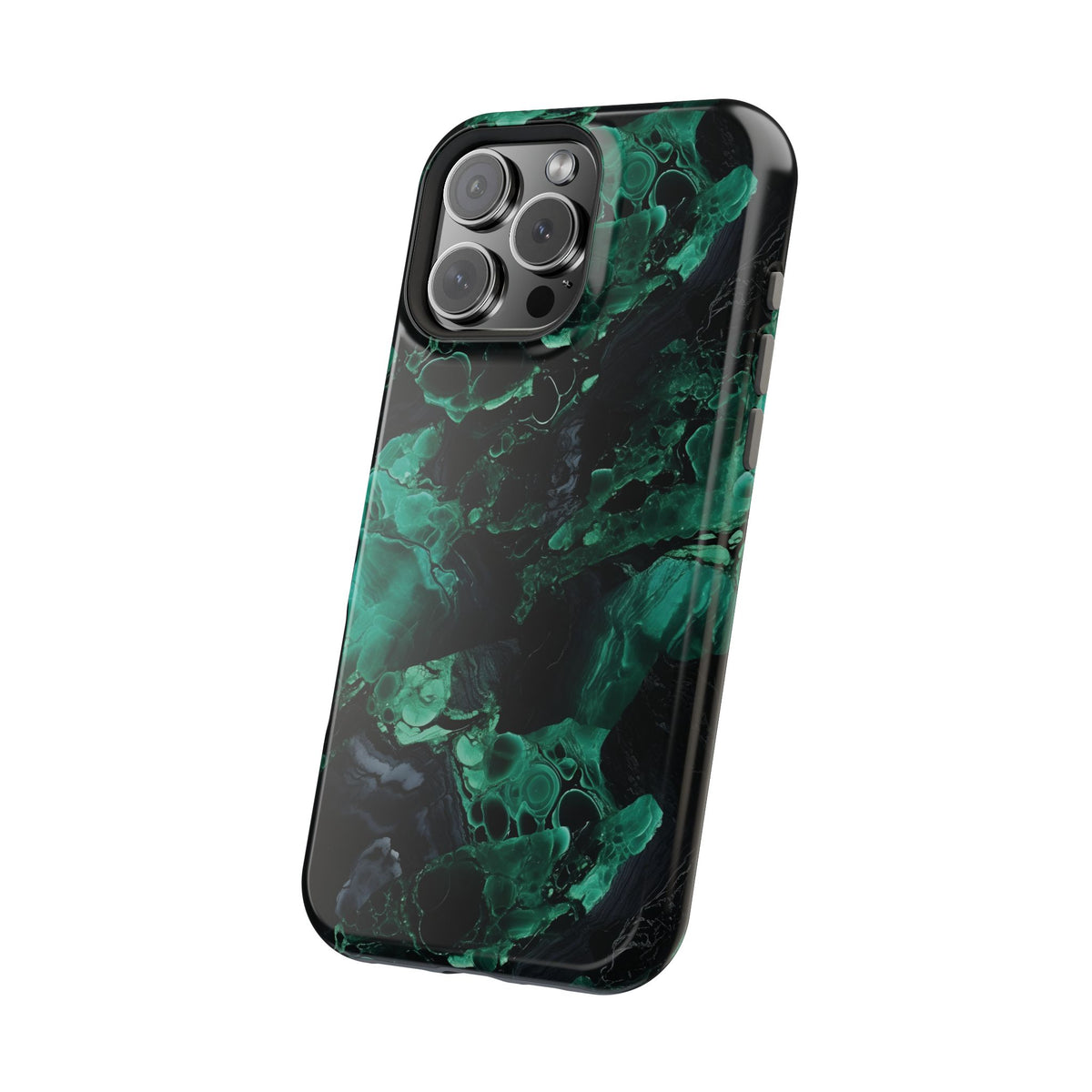 Malachite MagSafe iPhone case — view 4