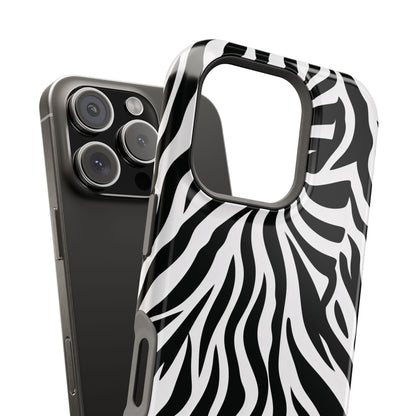 Zebra Stripe Phone Case — MagSafe Compatible